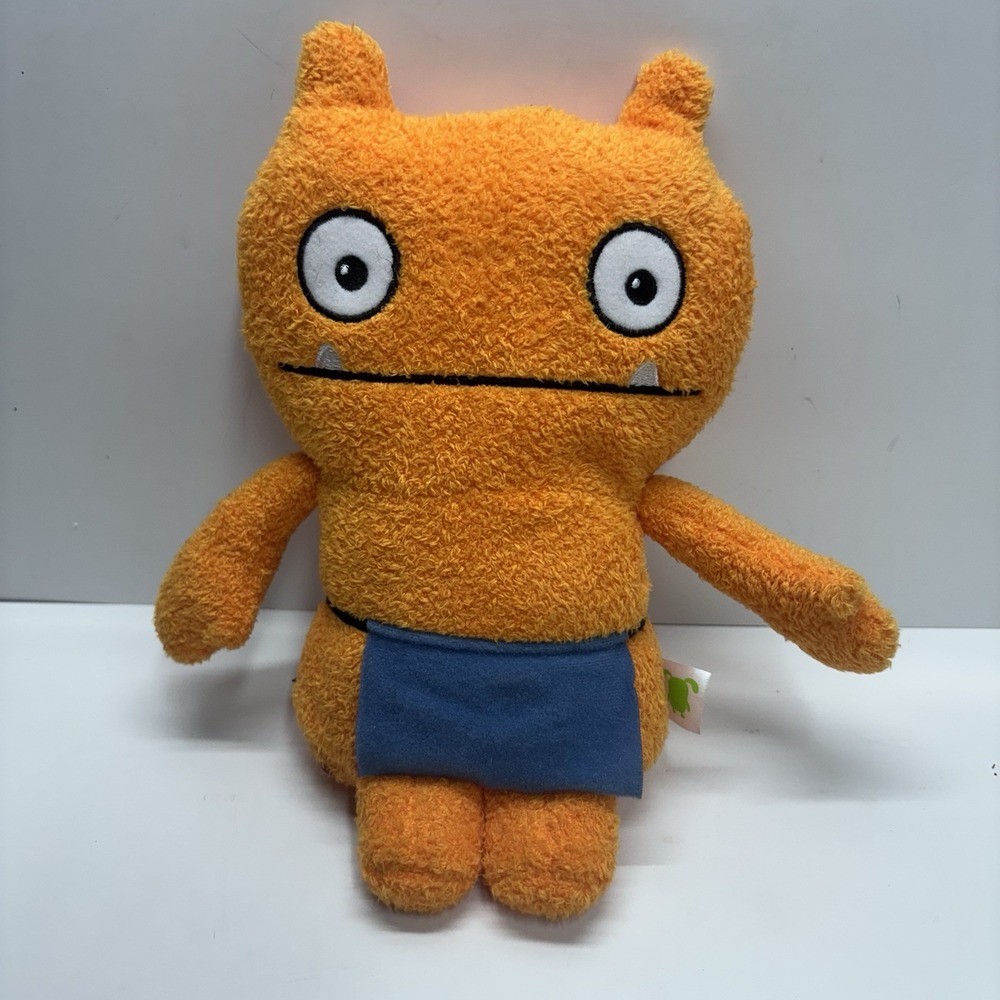 Hasbro Ugly Dolls Plush Stuffed Animal 2019 WAGE Small Orange 9"